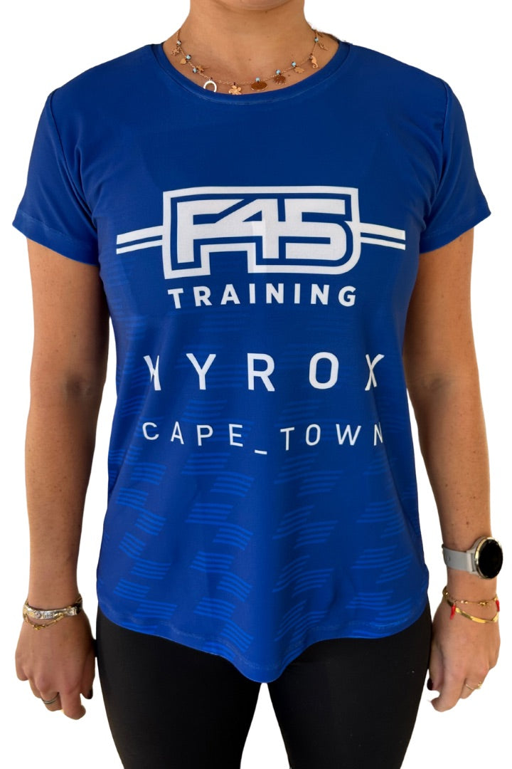 ROYAL BLUE HYROX CT LADIES RACE TEE