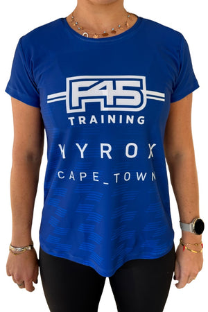 ROYAL BLUE HYROX CT LADIES RACE TEE