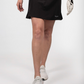 BLACK PLEAT GOLF SKORT