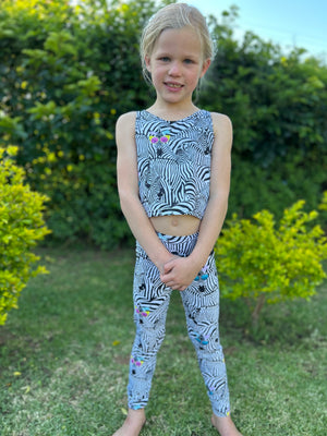 SASSY ZEBRA CROP