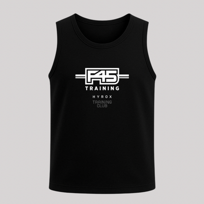 F45 MENS JHB HYROX TRAINING CLUB TANK -BLACK