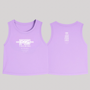 F45 LADIES JHB HYROX TRAINING CLUB TANK -PURPLE
