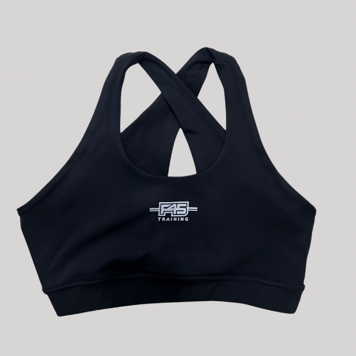 F45 TRAINING BRA - BLACK
