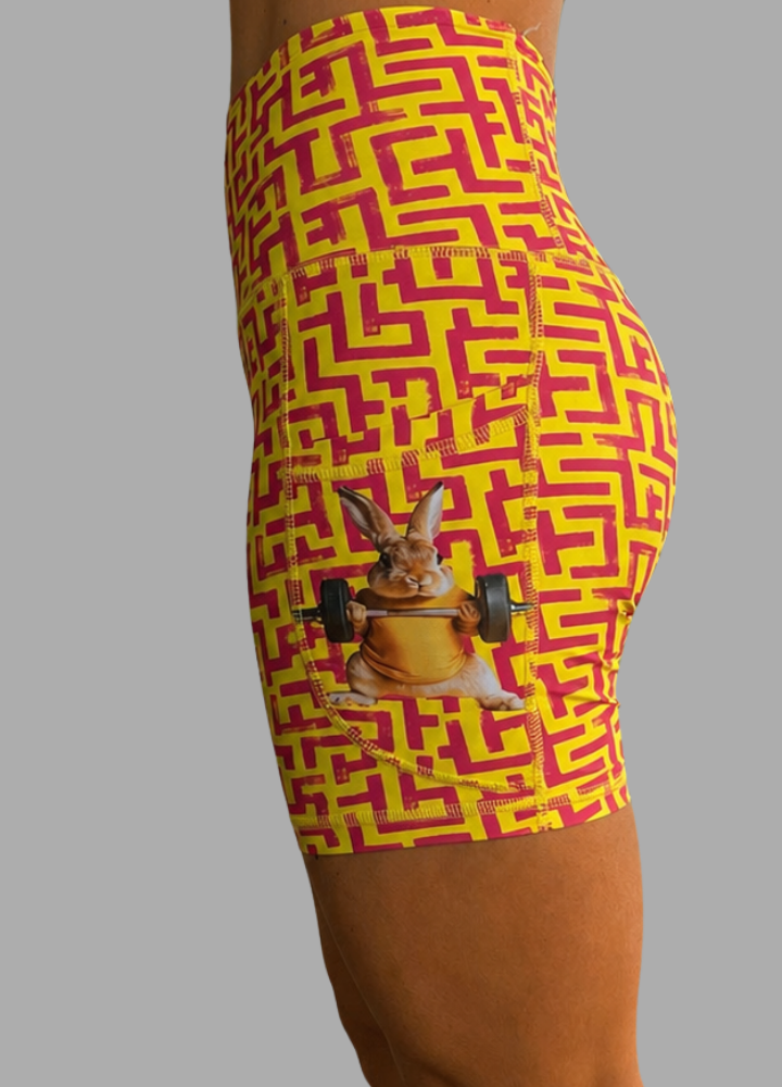 GYM BUNNY PRINT