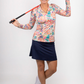 NAVY GOLF SKORT