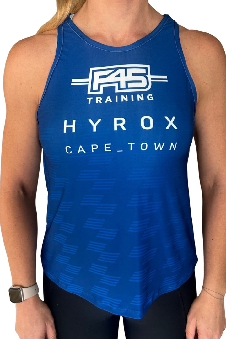 ROYAL BLUE HYROX CT LADIES RACE TANK