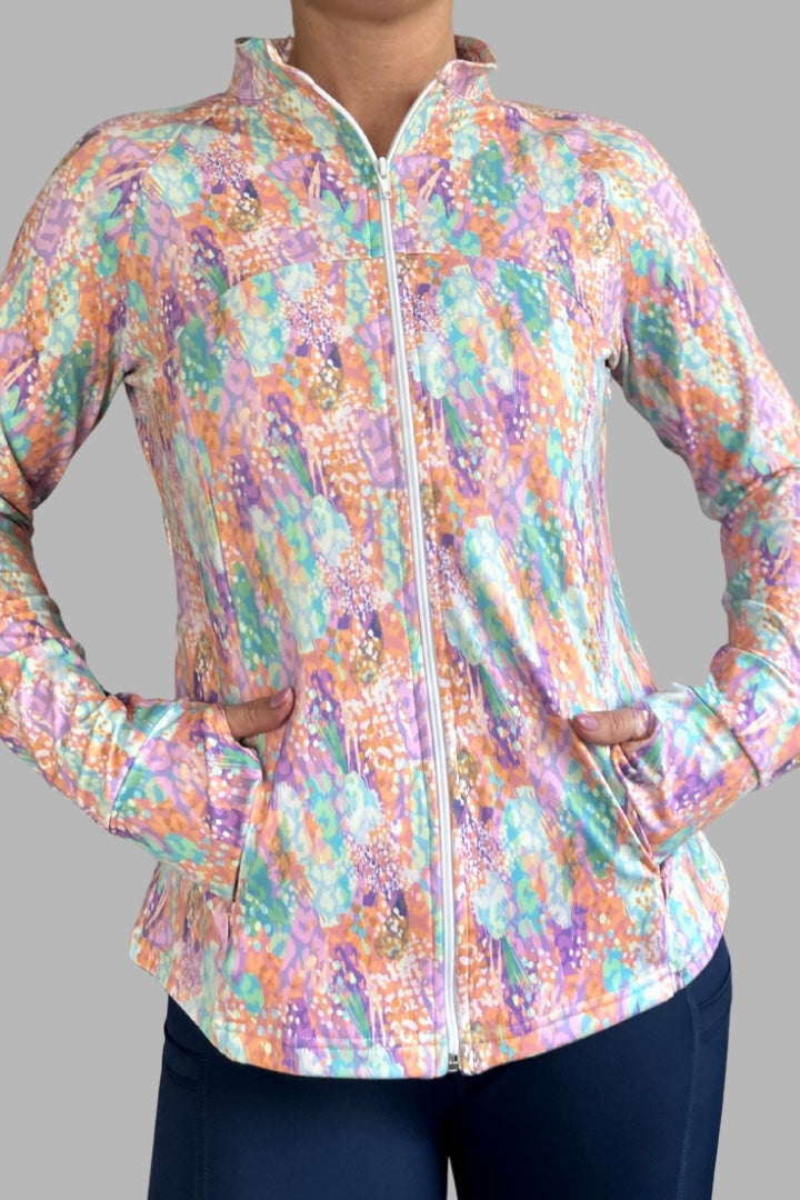 KIM ZIP UP TOP