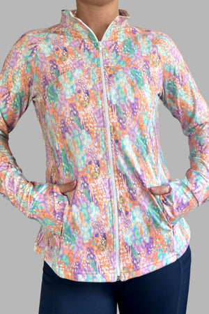 KIM ZIP UP TOP