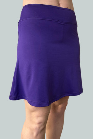 PURPLE GOLF SKORT