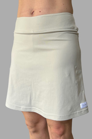 BEIGE GOLF SKORT