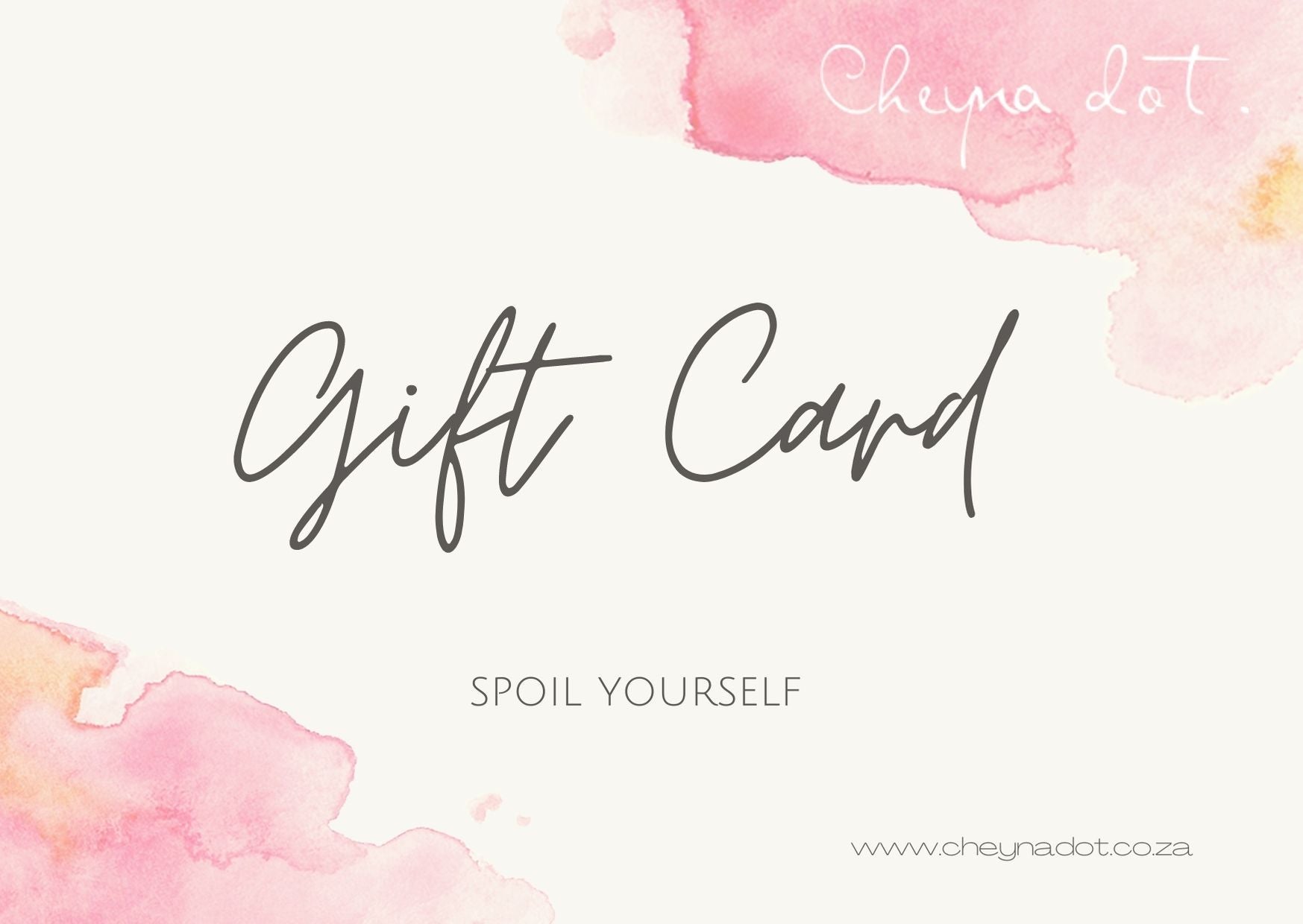 Cheyna Dot Gift Card
